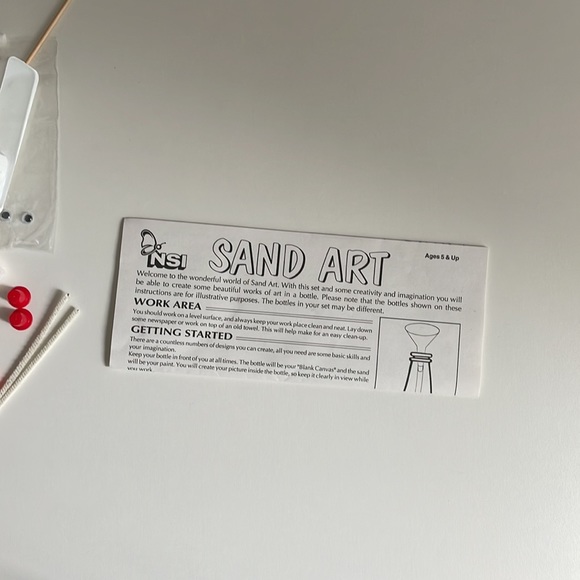 Vintage Deluxe Sand Art Kit - Retro 70s Activity Craft - Ages 5+ - Picture 6 of 7